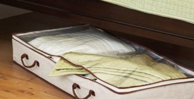Organizador bajo cama